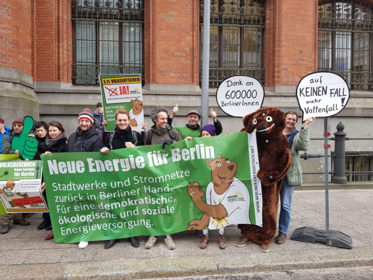 Banner "Neue Energie für Berlin"