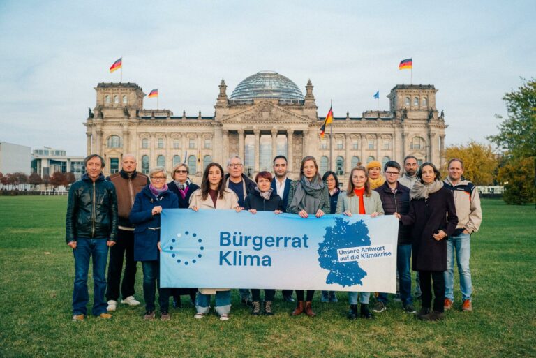 Neue Umfrage: 80% der Deutschen wünschen sich Berücksichtigung der Vorschläge des Bürgerrat Klima